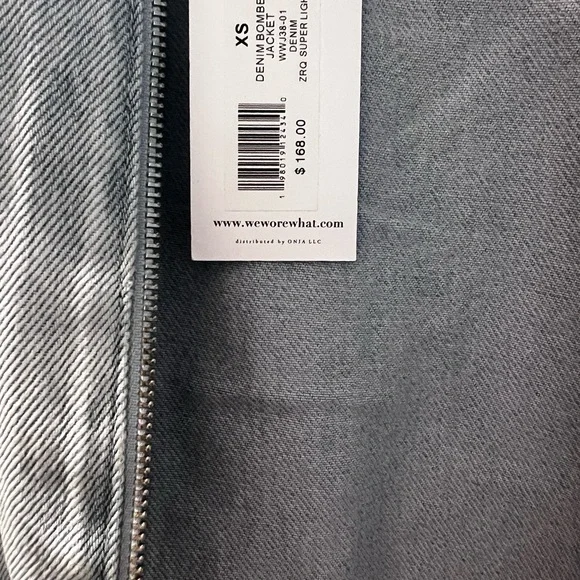 Denim oversized jacket